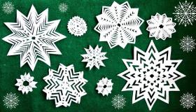 Украшения из бумаги на Новый год: как создать оригинальные поделки своими руками (64 фото) Бумажные новогодние украшения своими руками из бумаги